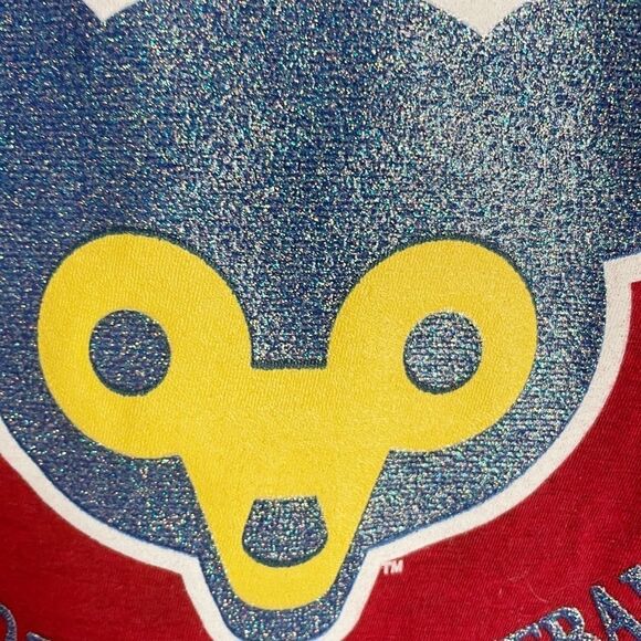 🍁3/$20 Chicago Cubs Major League Baseball Red T Shirt M - Picture 3 of 5